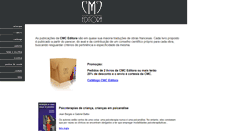 Desktop Screenshot of cmceditora.com.br